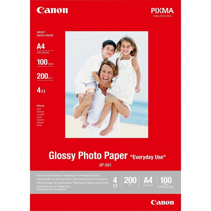 Canon GP-501 Glossy Photo 200g/m² - A4, 100 lap