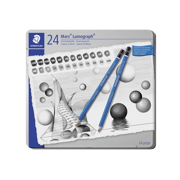 Staedtler Mars Lumograph ceruza készlet (24)