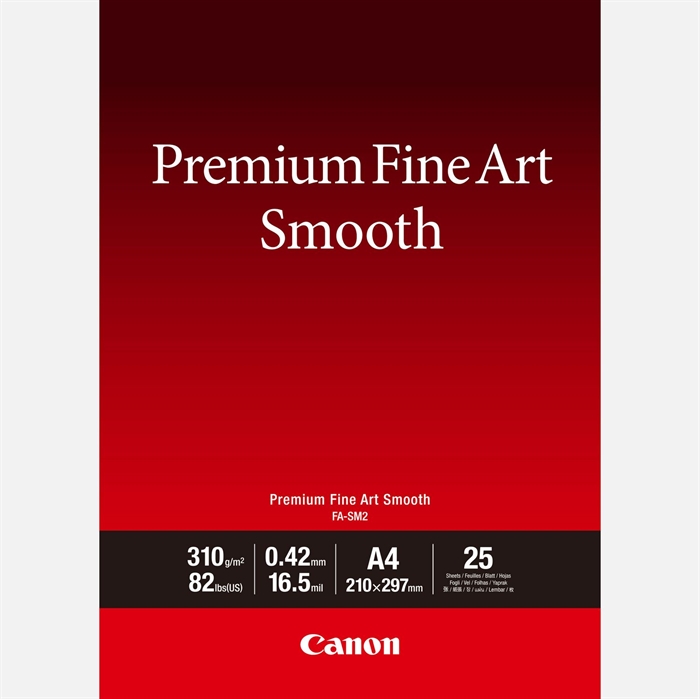 Canon FA-SM2 FineArt Premium Smooth - A4, 25 lap