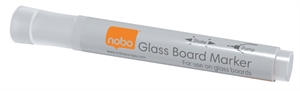 Nobo WB Marker t/glastábla kerek 3mm fehér (4)