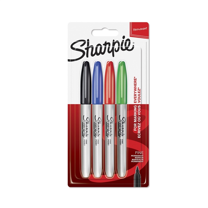 Sharpie Marker Finom Alap 1,0 mm vegyes (4)