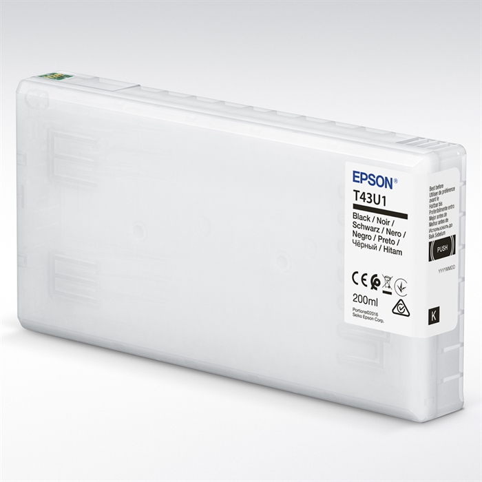 Epson T43U fekete 200 ml tintapatron a SureLab SL-D800-hoz