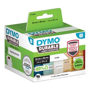 Dymo LabelWriter Tartós címkék 25 x 89 mm. Tekercs 700 címkével db.