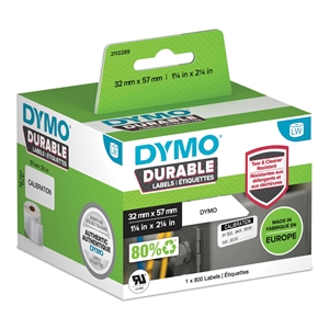 Dymo LabelWriter Tartós közepes többcélú címke 57 mm x 32 mm db.