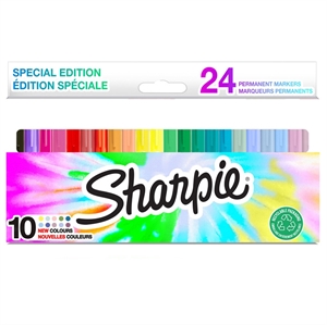 Sharpie Marker Fine 1,0mm vegyes buborékcsomagolás (24)