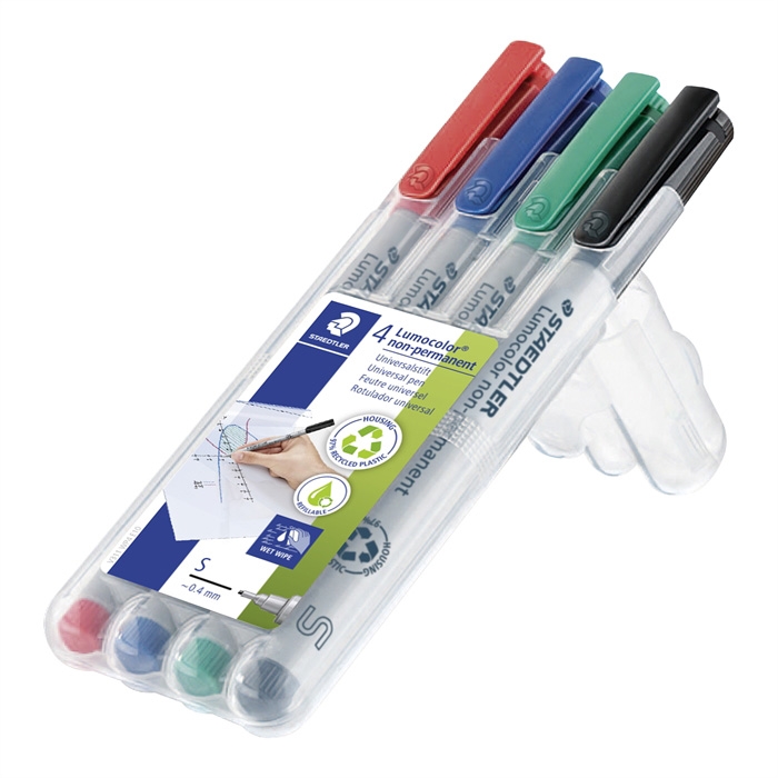 Staedtler Marker Lumocolor Non-P 0,4 mm ass (4)