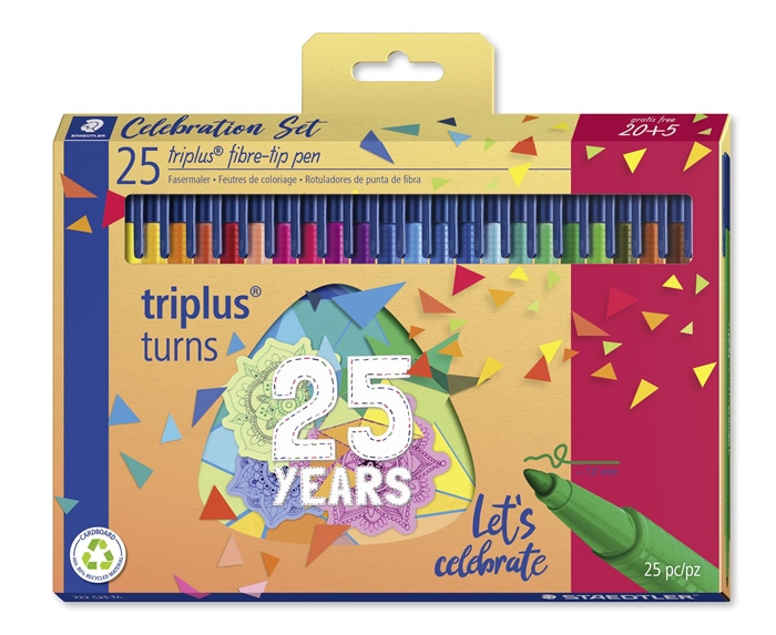 Staedtler Triplus Color 1,0 rostirón 25 év ass (20+5)