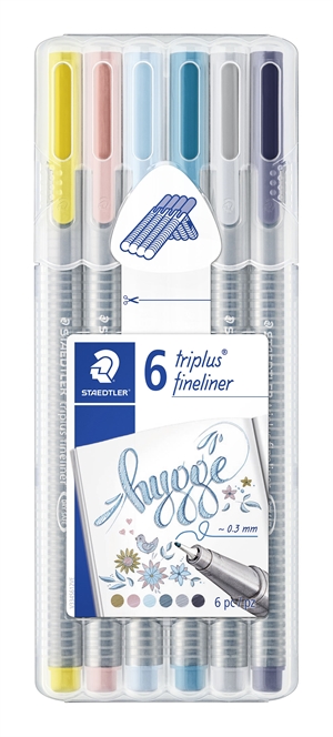 Staedtler Fineliner Triplus 0,3 mm Hygge készlet (6)