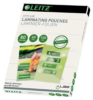 Leitz Laminálófólia fényes 80my A5 (100)