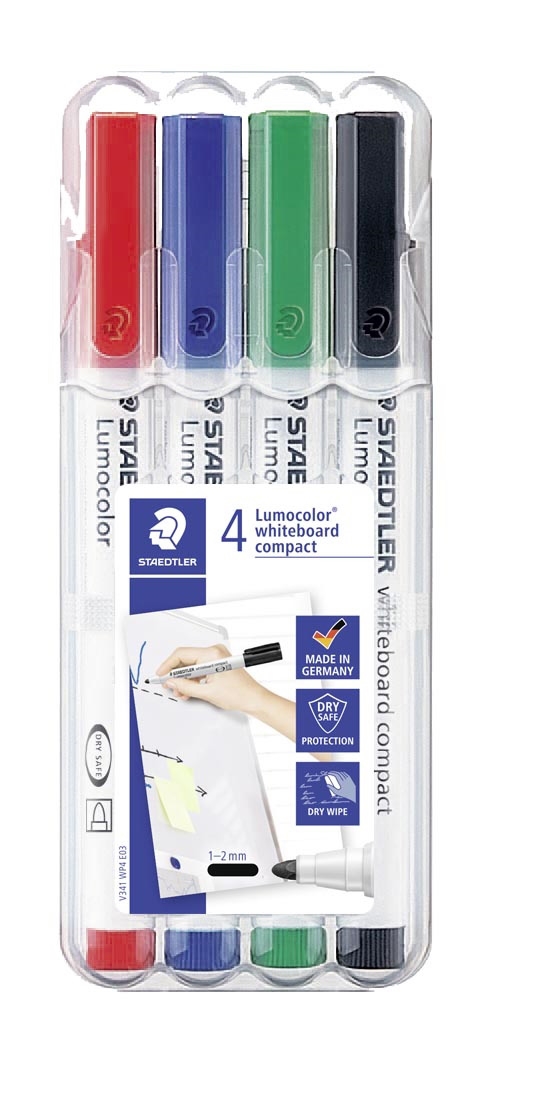 Staedtler WB Marker Lumocolor Compact készlet (4)