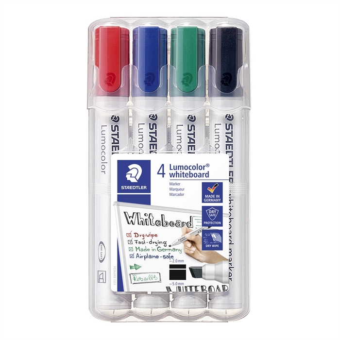 Staedtler WB Marker Lumocolor ferde 2-5 mm assz. (4)