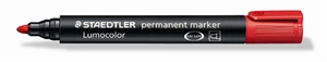 Staedtler Marker Lumocolor Perm kerek 2,0 mm piros