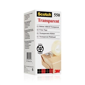 3M Szalag Scotch 550 19mmx33m átlátszó