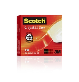 3M Szalag Scotch Crystal 19mmx33m