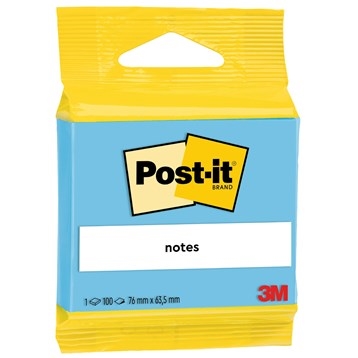 3M Post-it kék 63,5 x 76 mm, 100 lap