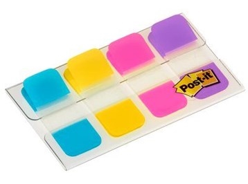 3M Post-it Index színjelölő 16 x 38 mm, erős vegyes színekben