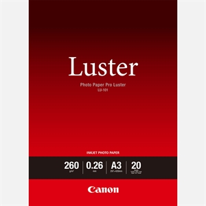 Canon Photo Paper Pro Luster 260g/m² - A3, 20 lap