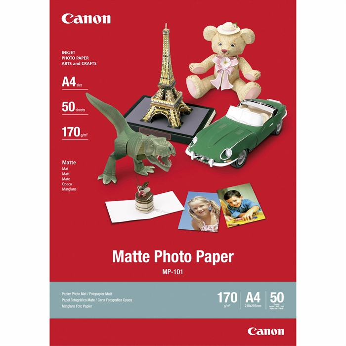 Canon MP-101 Matte Photo 170g/m² - A4, 50 lap