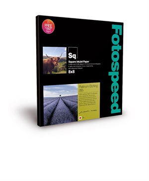 Fotospeed Platinum Etching 285 g/m² - 8x8" , 25 lap