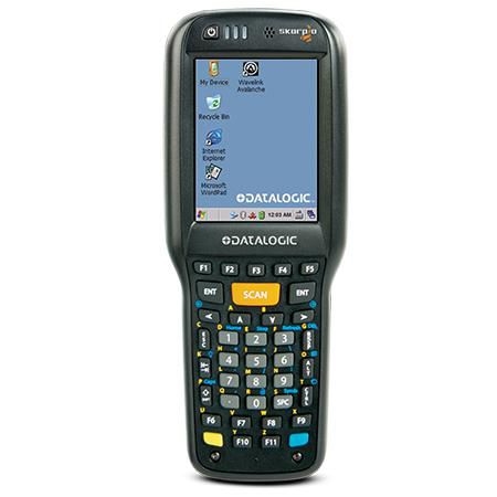 Datalogic Skorpio X4, 1D, képalkotó, USB, RS232, BT, Wi-Fi, Funkciós szám., Pisztoly, kiegészítő akkumulátor, WEC 7