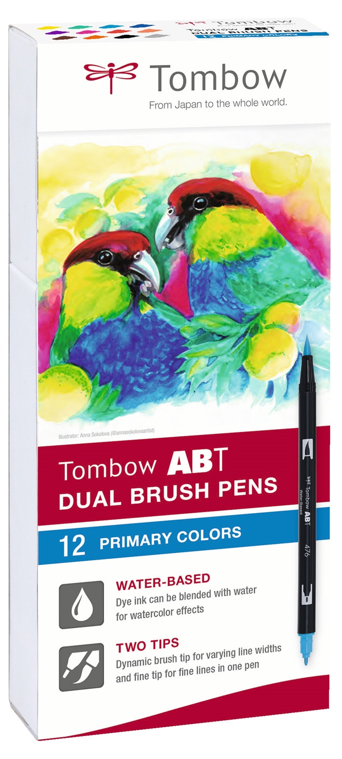 Tombow Marker ABT Dual Brush 12P-1 Alap (12)