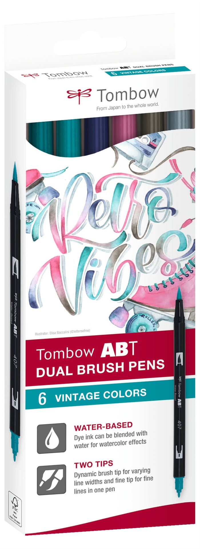 Tombow Marker ABT Dual Brush 6C-5 Vintage kartondoboz (6)