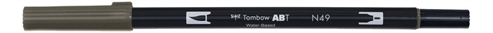 Tombow Marker ABT Dual Brush N49 meleg szürke 8