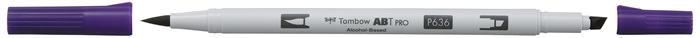 Tombow Marker alkoholos ABT PRO Dual Brush 636 imperial purple