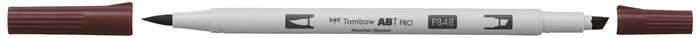 Tombow Marker alkoholos ABT PRO Dual Brush 848 wineberry