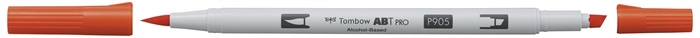 Tombow Marker alkoholos ABT PRO Dual Brush 905 piros