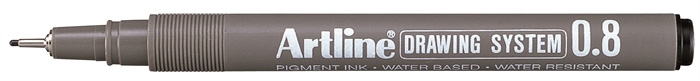 Artline Drawing System 0,8 fekete