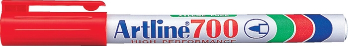 Artline Marker 700 Permanent 0.7 piros