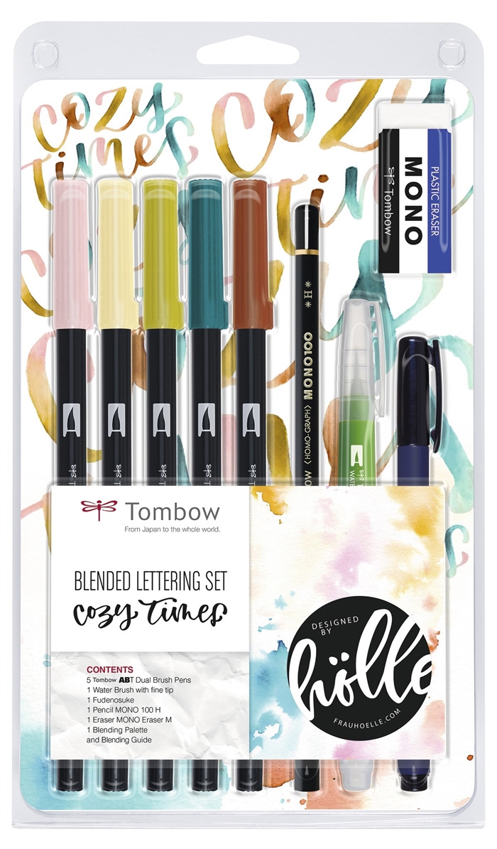 Tombow Blended Lettering Készlet Kényelmes Idők