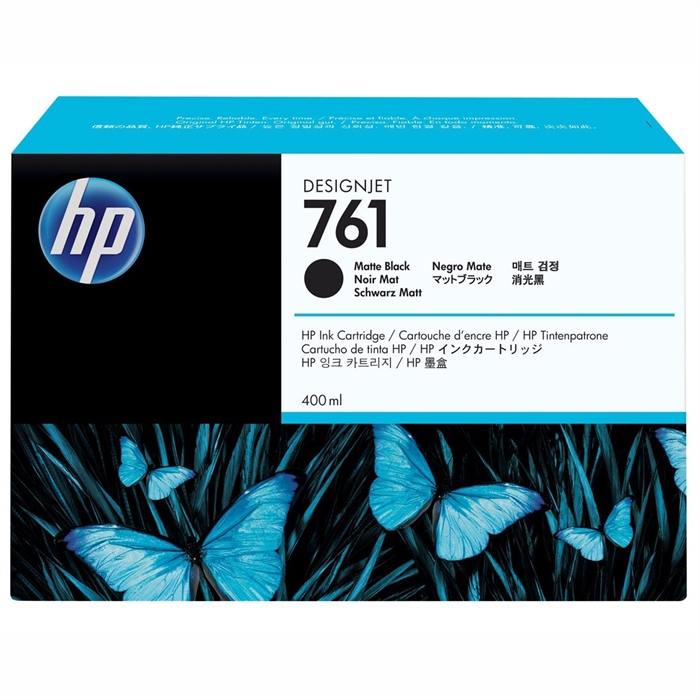 HP 761 matt fekete tintapatron, 400 ml