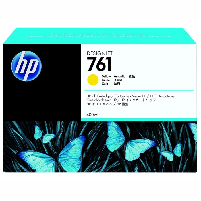 HP 761 sárga tintapatron, 400 ml