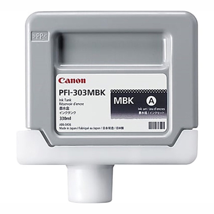 Canon PFI-303 MBK matt fekete - 330 ml tintapatron