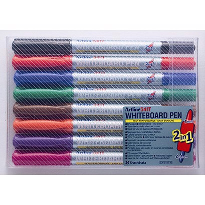 Artline Whiteboard Marker 541T 2-in-1 8-készlet