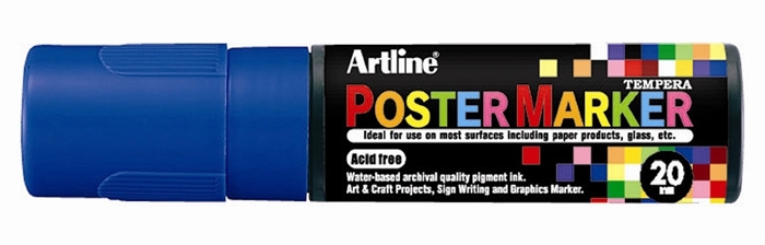 Artline Poszter Marker 20 kék