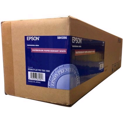 Epson Watercolor Paper Radiant White 190 g/m2 - 44" x 18 m | C13S041398