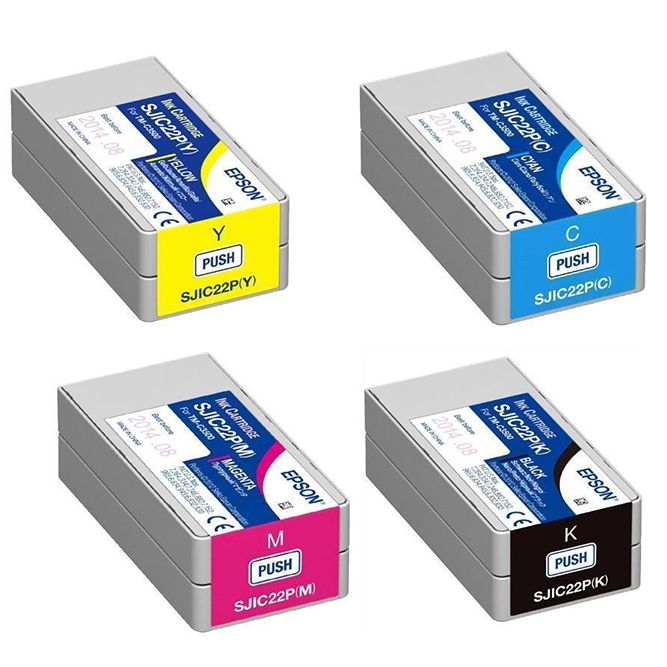 Teljes készlet tintapatron az Epson ColorWorks C3500 nyomtatóhoz