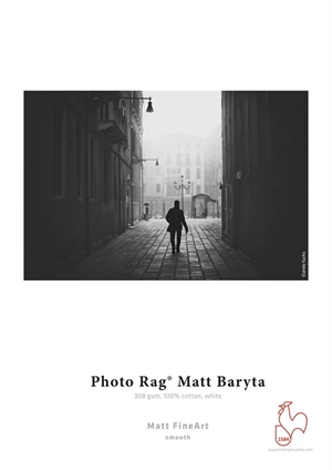 Hahnemühle Photo Rag Matt Baryta 308 g/m² - 17" x 12 méter