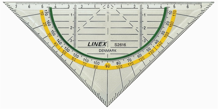 Linex geometritrekant szuper sorozat 16cm S2616