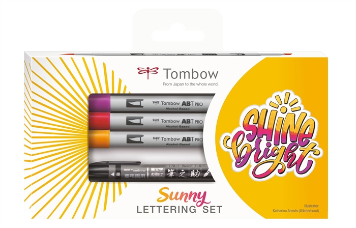 Tombow Marker alkoholos ABT PRO Sunny Lettering készlet (5)