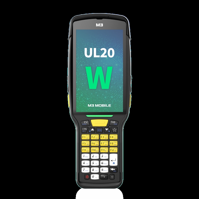 M3 Mobile UL20W, 2D, LR, SE4850, BT, Wi-Fi, NFC, numerikus, GPS, GMS, Android