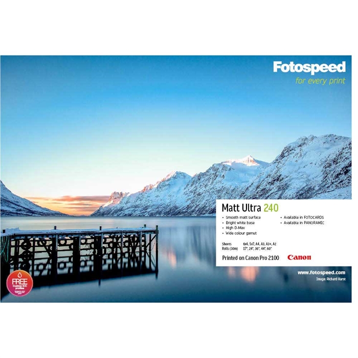 Fotospeed Matt Ultra 240 g/m² - 17" x 30 méter