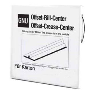 Offset-Rill, center. For karton 1,8 m