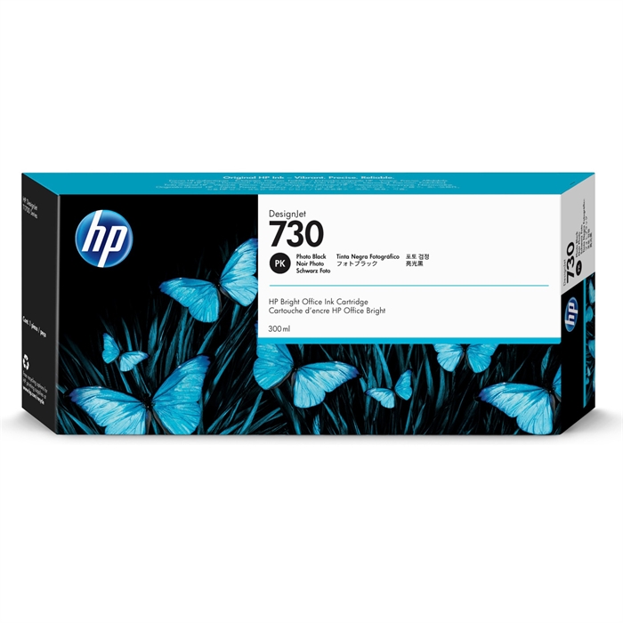 HP 730 300 ml Fotófekete DesignJet tintapatron