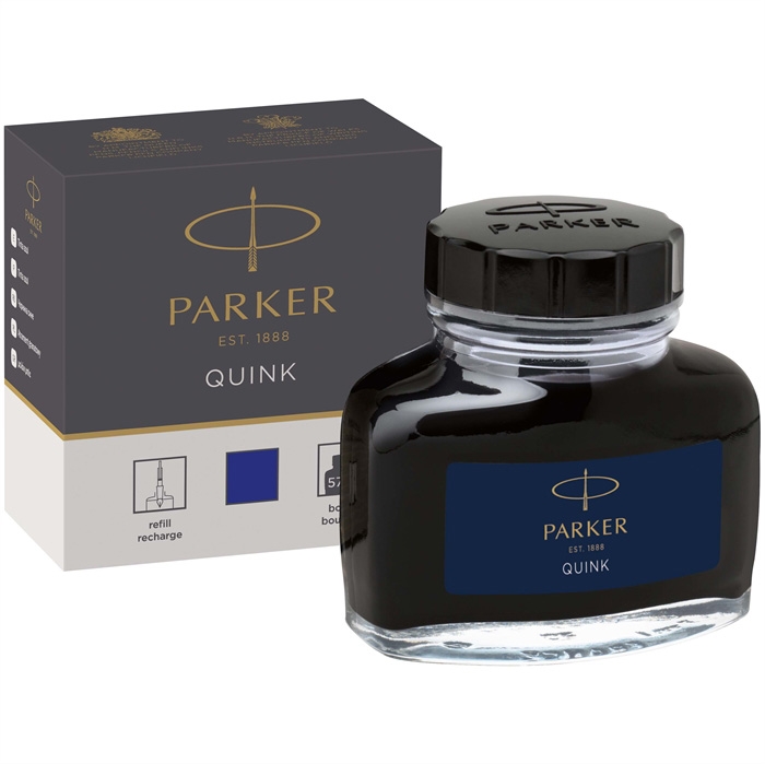 Parker tinta Quinkflow M 57ml kék