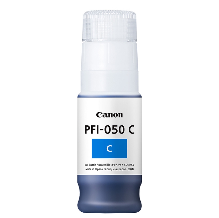 Canon PFI-050 C Cián, 70 ml festékpalack