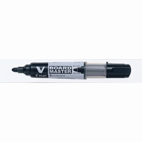 Pilot WB Marker V-Board BG kerek 2,3 mm fekete